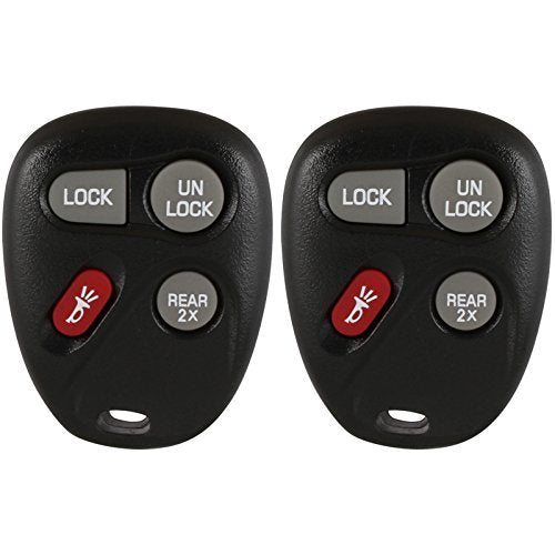 2X Key Fob Keyless Entry Remote Replacement for Chevrolet GMC - Product Imagery