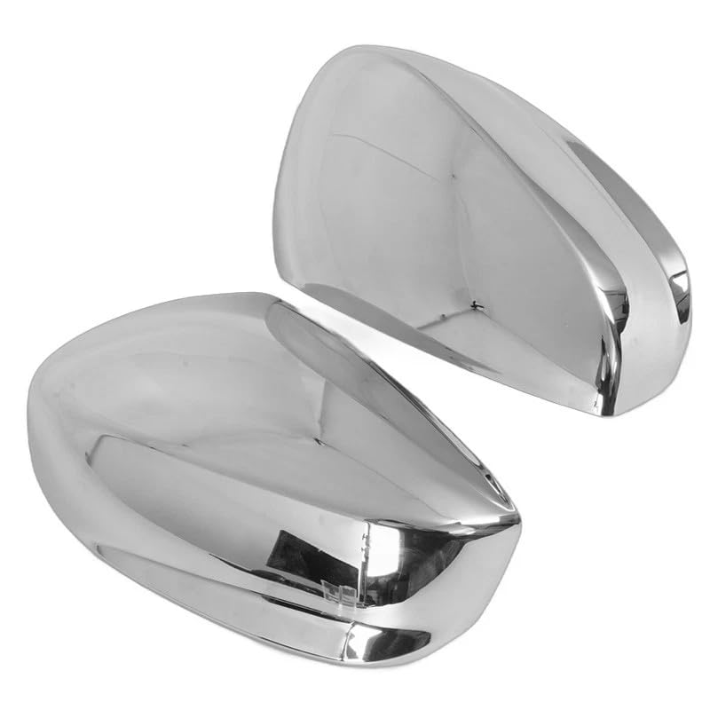 Sizver Chrome Top Half Door Mirror Cover Overlay Designed for - Product Imagery