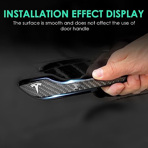 4PCS Door Handle Cover Compatible with Tesla Model 3 (2019-2025) - Product Imagery