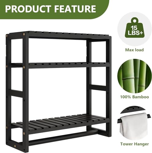 Galood Over The Toilet Storage Bathroom Shelves Wall Mounted - Product Imagery