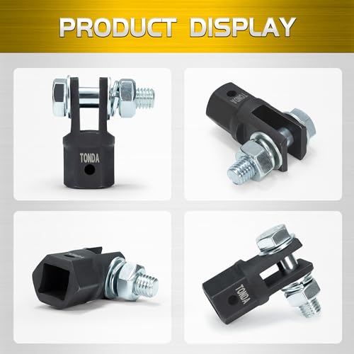 TONDA Scissor Jack Drill Adapter, 1/2 in Drive, 13/16 in Lug - Product Imagery