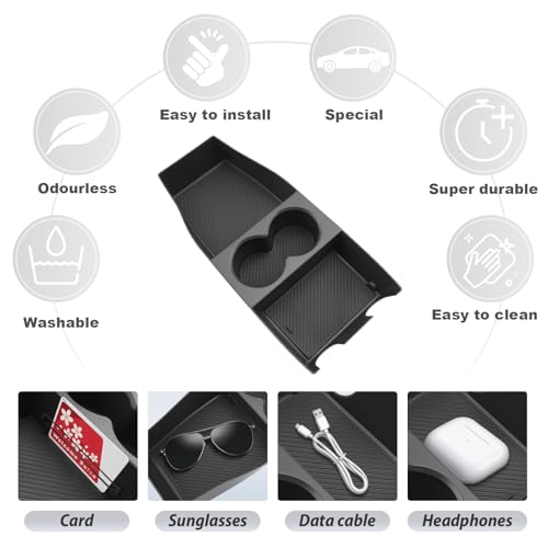 SKTU for 2025 2026 Hyundai Ioniq 5 Center Console Organizer for - Product Imagery