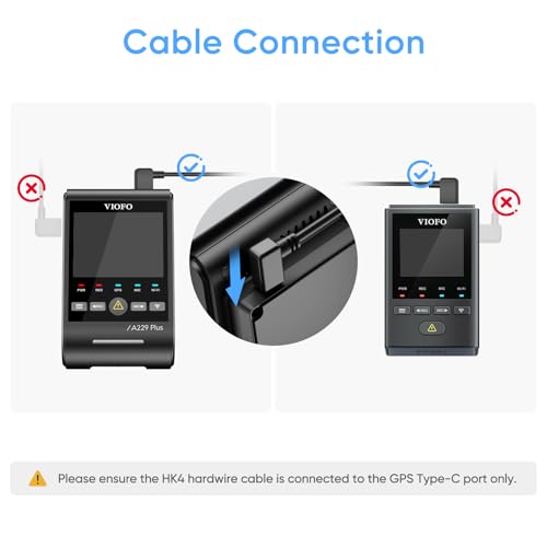 VIOFO HK4 Hardwire Kit with 8pcs Full Set Circuit Fuse Tap, - Product Imagery