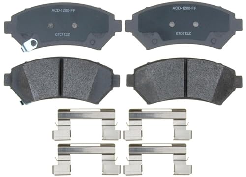 ACDelco Silver Front Brake Pad Set 14D699MH | GM 88877680 - Product Imagery