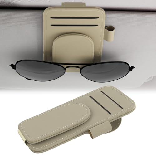 BFXM Sunglass Holder for Car and Truck Sun Visor Organizer Car - Product Imagery