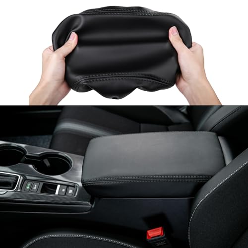 CKE for Honda Civic 2022-2026 Armrest Cover -Black (Black line) - Product Imagery