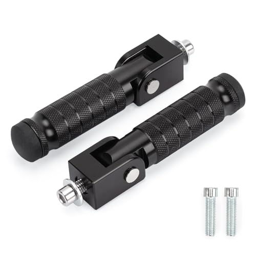 XINGWU M8 Motorcycle Foot Pegs 90 Degree Foldable Bike Pegs CNC - Product Imagery