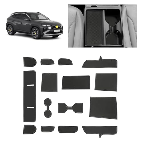SKTU Door Slot Mat for 2025 2026 Hyundai Tucson Accessories Door - Product Imagery