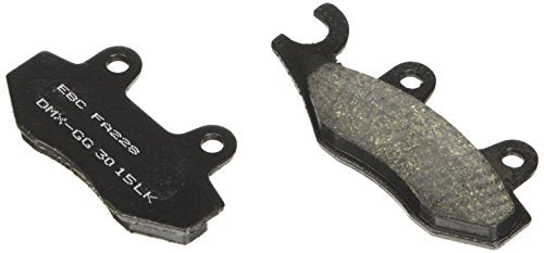 EBC Brakes British Made Organic FA Series Brake Pads FA228 to - Product Imagery