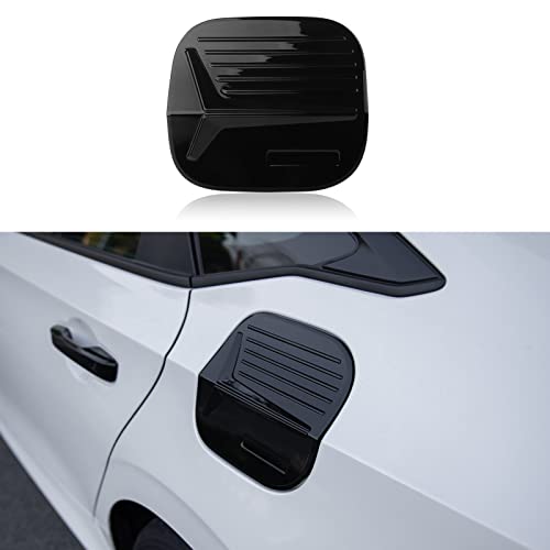CKE for 11th Gen Civic Sedan Fuel Tank Cover -Glossy Black - Product Imagery