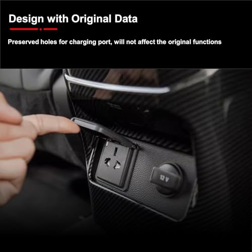 Rear Air Vent Cover Frame Compatible with Ford Ranger 2024 2025 - Product Imagery