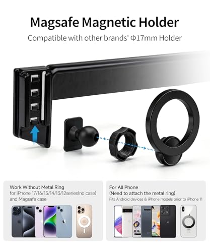 Car Phone Holder for Toyota Camry LE/SE 2025-2026 Accessories - Product Imagery