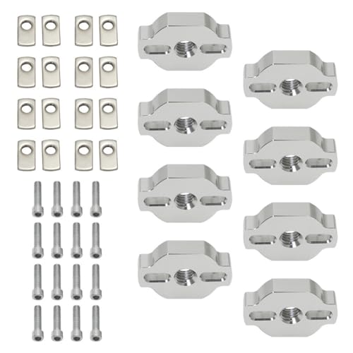 1/4/8 Set Siver Black Anchor Accessory Kit Fits compatible with - Product Imagery