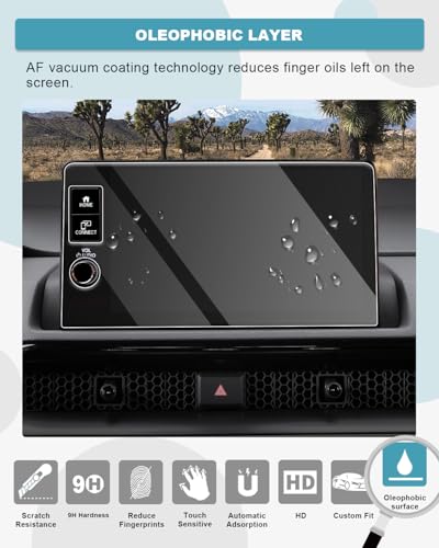 CDEFG for 2026 2027 Honda HR-V Screen Protector 9-Inch Tempered - Product Imagery