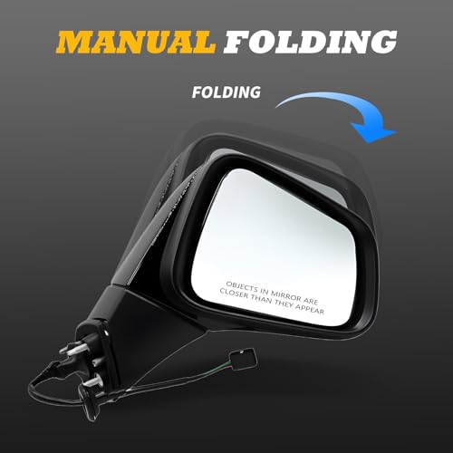 Right Side Mirror Assembly 3Pins Compatible with 2017-2022 Trax - Product Imagery