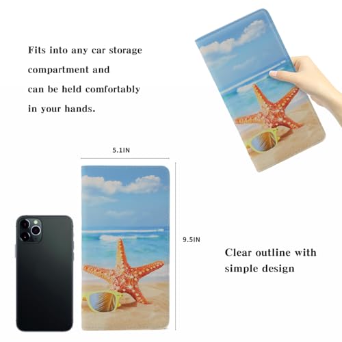 TILDOSAC 2Pack Leather Car Registration and Insurance Card - Product Imagery
