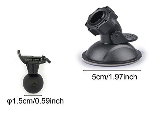 Dash Camera Suction Cup Mount Dashcam Mounts Holder - Product Imagery
