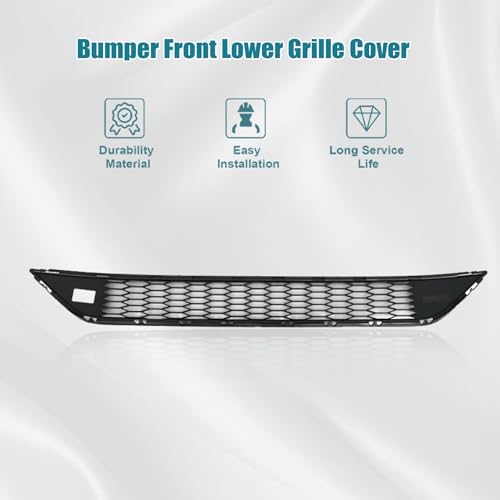 GXARTS Black Lower Front Bumper Grille FT4Z-17K945-AA ompatible - Product Imagery