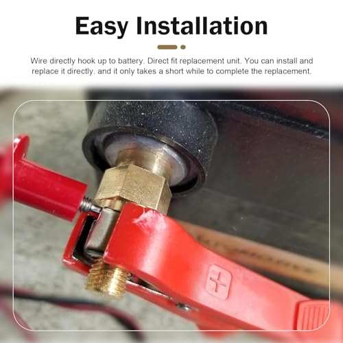 2 PCS Side Post Battery Terminal, 3/8 "-16 & 3/8 "-24 Copper - Product Imagery
