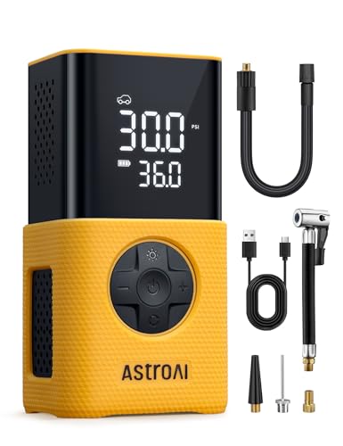 AstroAI L7S Tire Inflator Portable Air Compressor Cordless with - Product Imagery