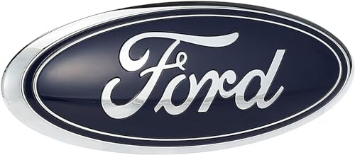 2006-2019 Ford OEM 9" Blue Oval Rear Tailgate Emblem - Product Imagery