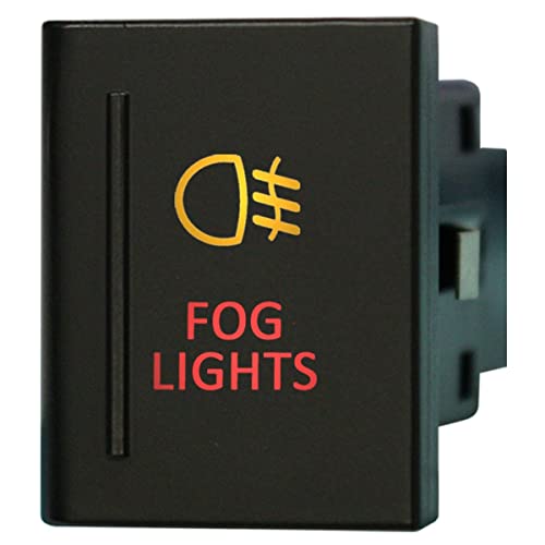 12V 3A ON/Off Push Button Switch Fog Lights for Volkswagen VW - Product Imagery