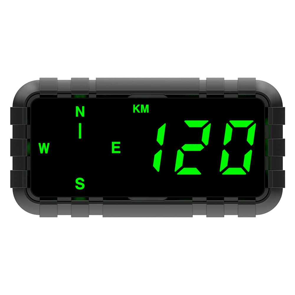 Kingneed HUD Speedometer Odometer Compass Head Up Display GPS - Product Imagery