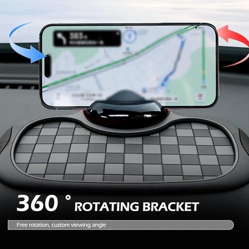 SLIMI 1 PC Multifunction Car Anti-slip Mat, Car Dashboard Phone - Product Imagery