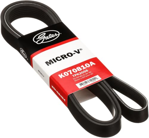 Gates K070810A Micro V Aramid Cord Serpentine Drive Belt - Product Imagery