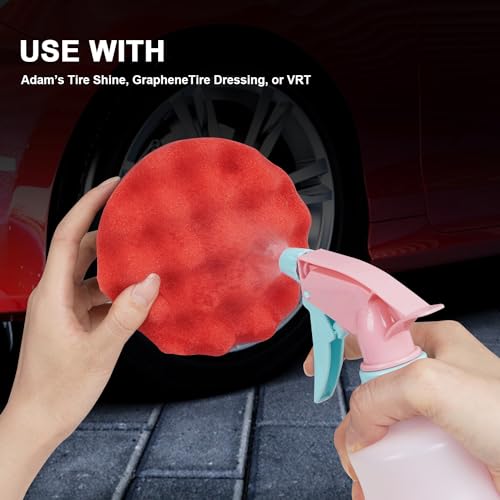 2 Pack Large Tire Shine Applicator Pad, Tire Hex Grip Applicator - Product Imagery