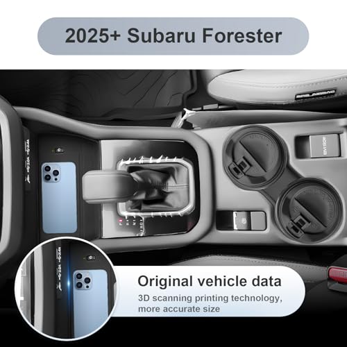 SKTU 3Pcs for 2025 Subaru Forester Center Console Organizer 2025 - Product Imagery