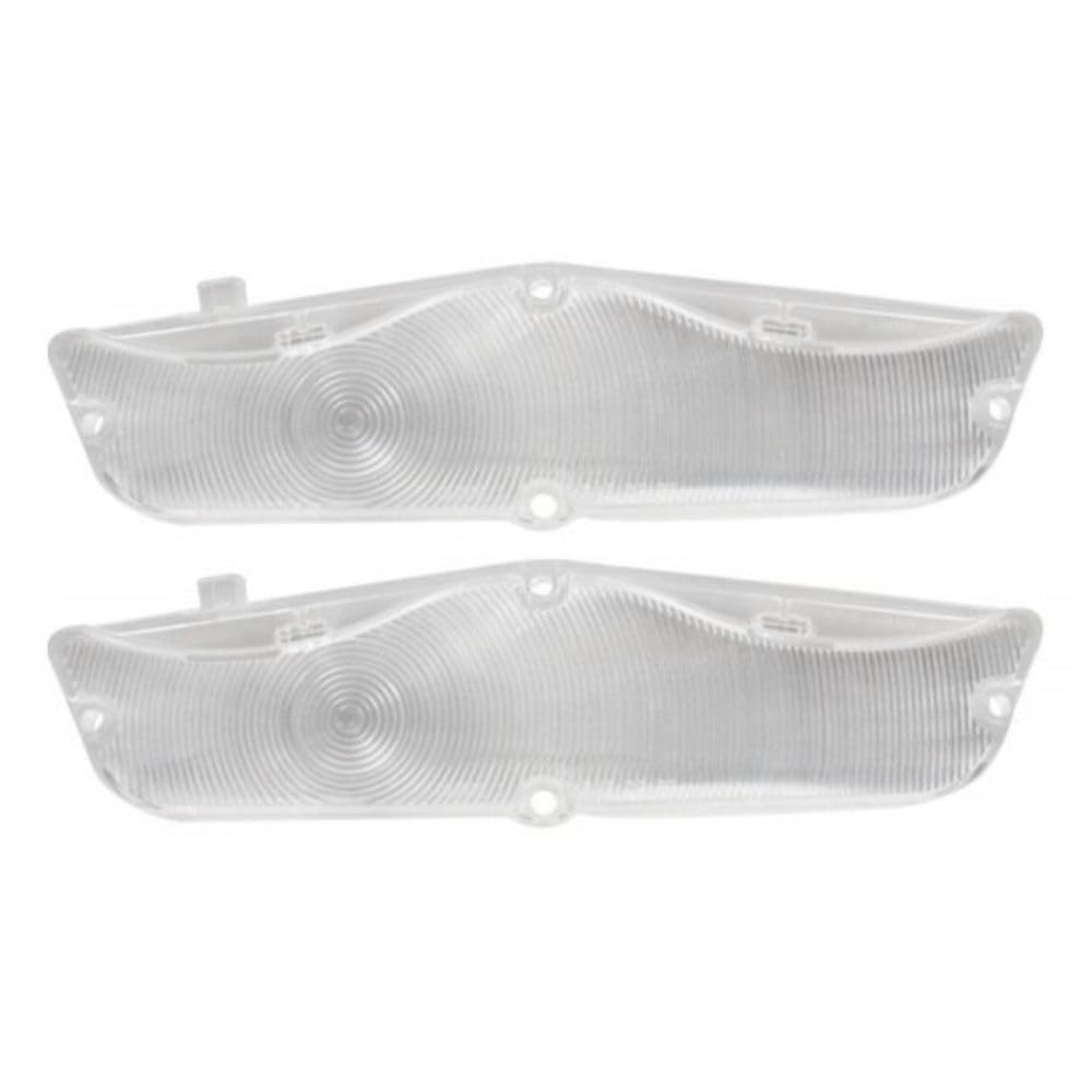 2pcs Fog Light Foglamp Hardtop Parking Light Lens for Chevy for - Product Imagery