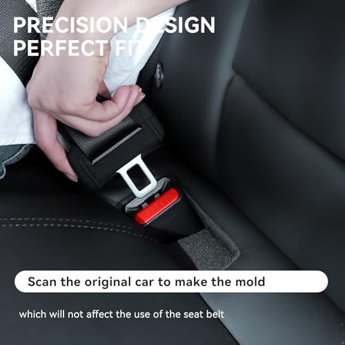 YONZEE 5-Pack Silicone Car Seat Belt Buckle Covers – - Product Imagery