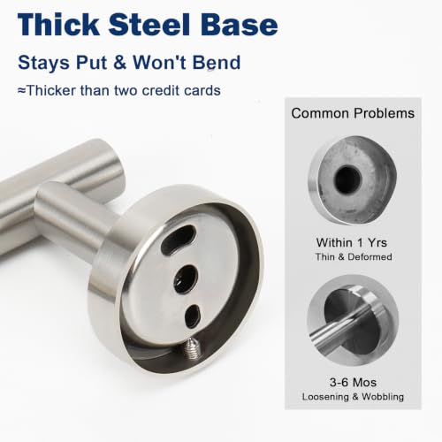 NearMoon Bath Towel Hooks- SUS 304 Stainless Steel Robe Hook - Product Imagery