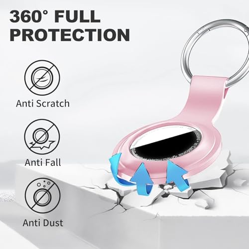 Linsaner 2 Pack Case for AirTag 2nd Gen (2026) & 1st Gen - Product Imagery