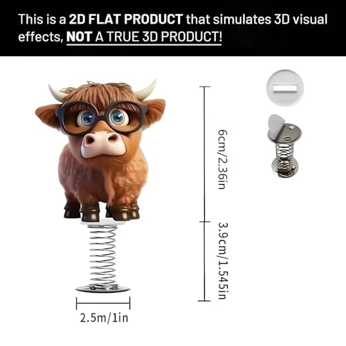 Acrylic Car Accessories and Home Decoration Creative Shaking - Product Imagery