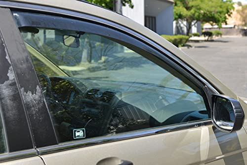 for 2007-2011 Honda CR-V CRV | EOS Visors in-Channel Style JDM - Product Imagery