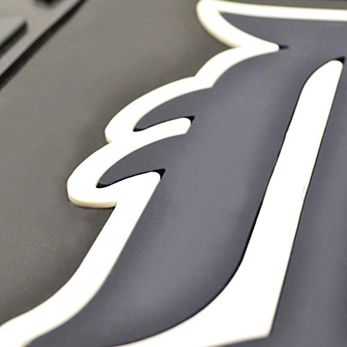 FANMATS 8761 Alabama Crimson Tide 2-Piece Heavy Duty Vinyl Car - Product Imagery