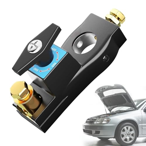 Heavy Duty Battery Disconnect Switch - 12V-48V Master Kill - Product Imagery