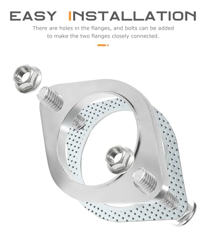 SCUARI 2PCS Exhaust Gasket,Car Accessories Exhaust Flange - Product Imagery