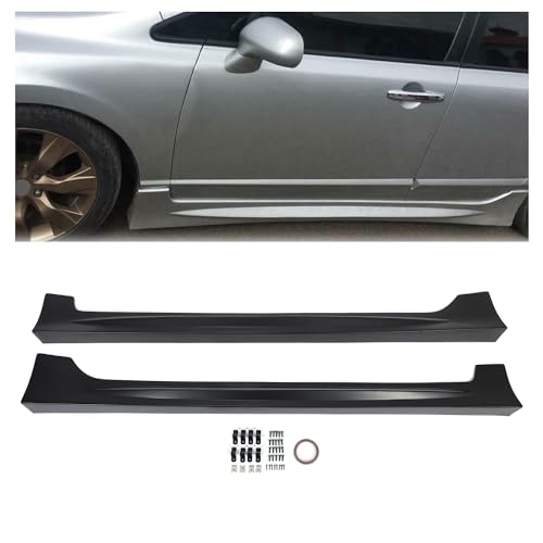 HECASA Skirts Compatible with 2006-2011 Civic 4 Door - Product Imagery