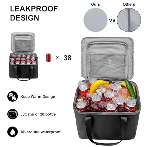 Car Trunk Organizer and Storage with Lid & Removable Leakproof - Product Imagery