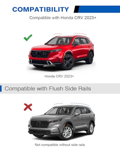 Roof Rack Cross Bars for 2023-2026 Honda CRV CR-V & CRV Sport - Product Imagery