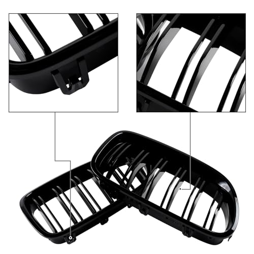Grille Front Kidney Color For BMW 5 series F10 F11 M5 2010-2017 - Product Imagery