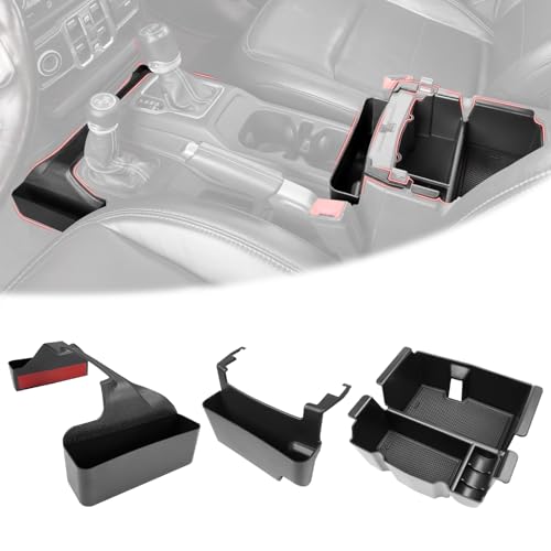 Center Console Gear Shift Organizer Fit for 2018-2025 Jeep - Product Imagery