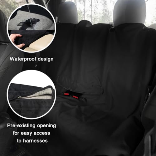 DXNQ Car Towel Seat Cover, Waterproof Sweating Non-Slip Premium - Product Imagery