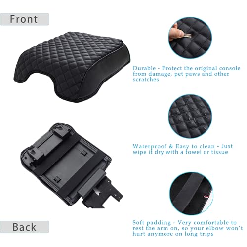 JDMCAR Center Console Cushion Compatible with 2015-2020 Ford - Product Imagery