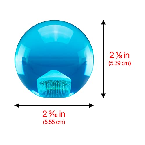 JDMBESTBOY Universal Z Shift Knob Ball 1-7 Star 54mm Adapters - Product Imagery