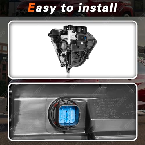 TODO LED Headlight Assembly Compatible with 2024-2025 Hyundai - Product Imagery