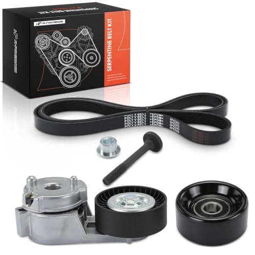 A-Premium Engine Serpentine Belt Drive Kit Compatible with Jeep - Product Imagery